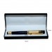 Gold Plated Designer Roller Ball Pen With Gift Box Dark Blue